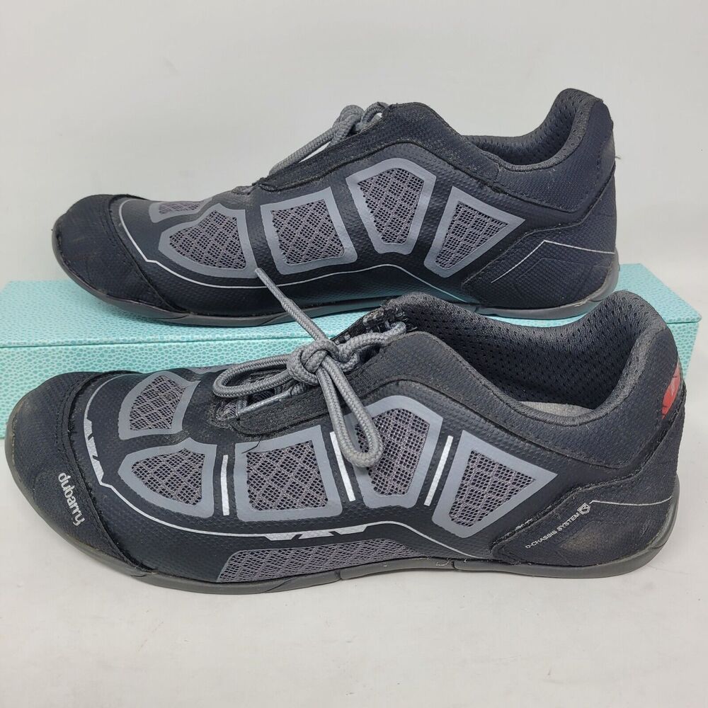 DUBARRY IRELAND Shoes Womens EU 37 US 6.5 Easkey Black Gray Boat Aquasport IRISH